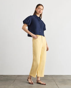 Elza Top in Maritime Blue