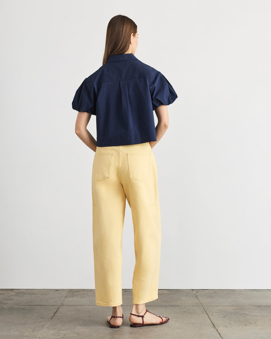 Elza Top in Maritime Blue