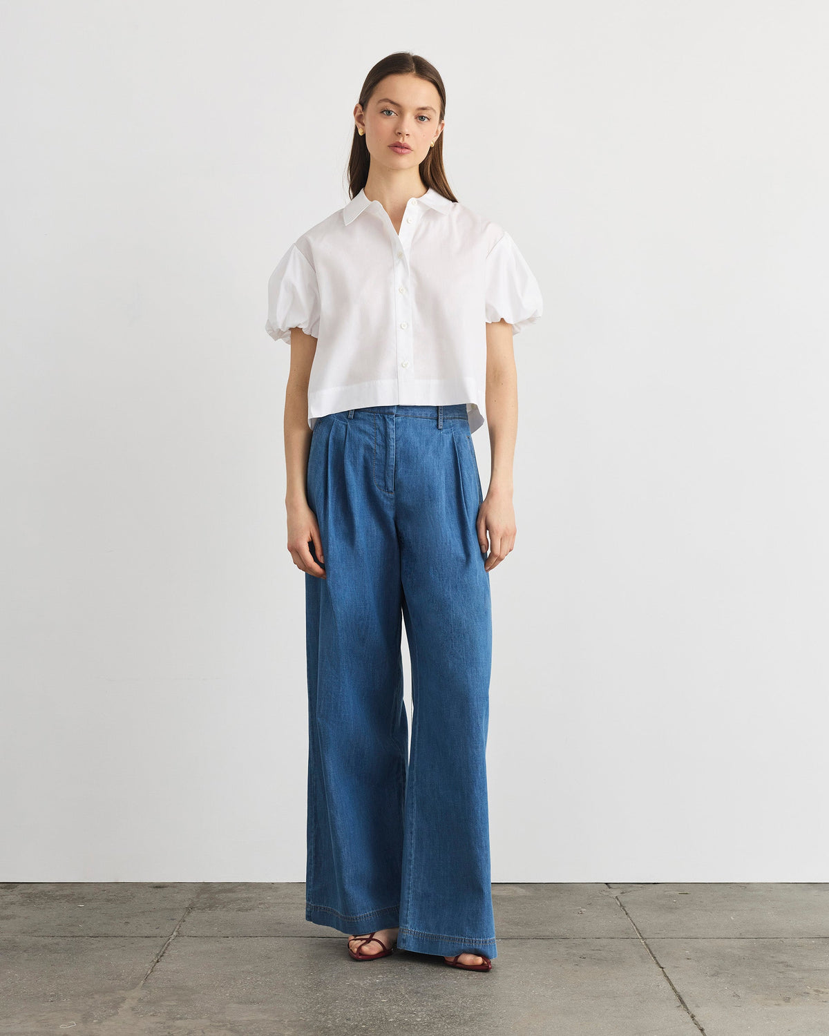 Elza Top in White