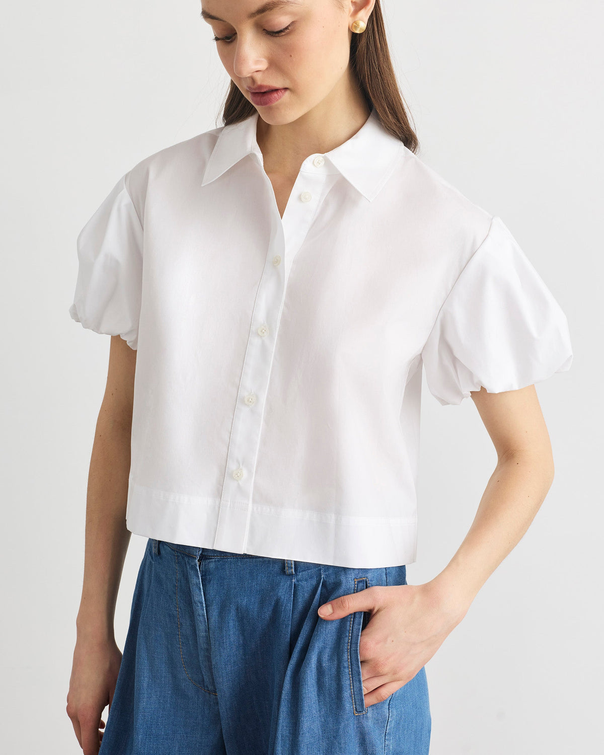 Elza Top in White