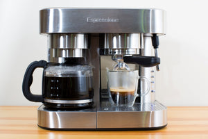 Combination Espresso Machine & 10-Cup Drip Coffeemaker