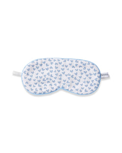 Kid’s Twill Sleep Mask in Bluehearts