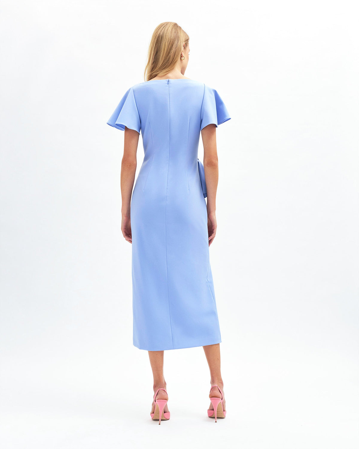 Emeline Dress in Cornflower