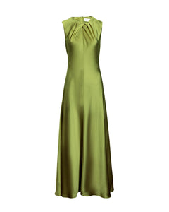 Emily Dress in Asparagus