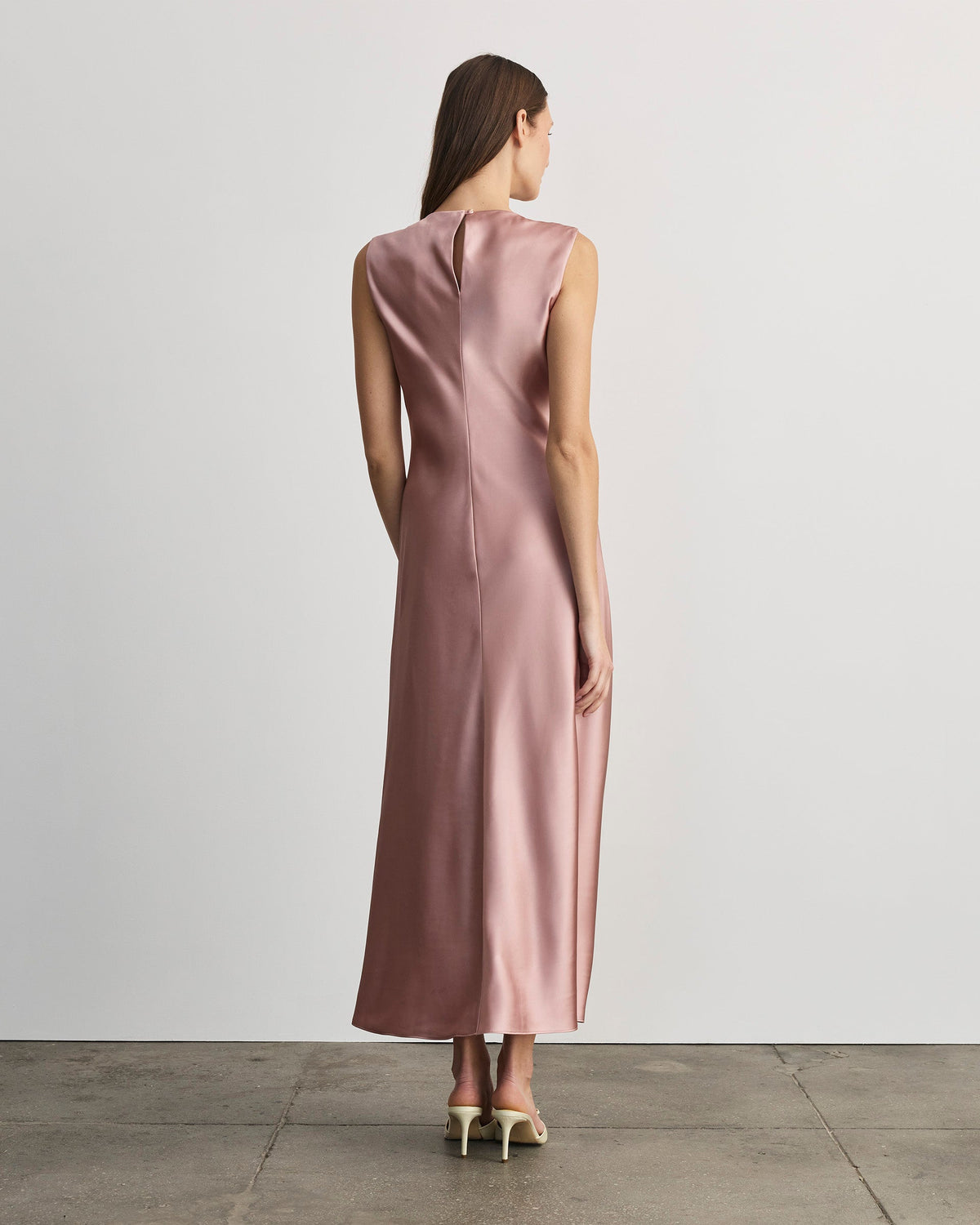 Emily Dress in Ballet Pink