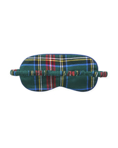 Kid’s Twill Sleep Mask in Kensington Tartan