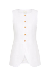 Emma Vest in Ivory