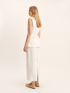 Emma Vest in Ivory