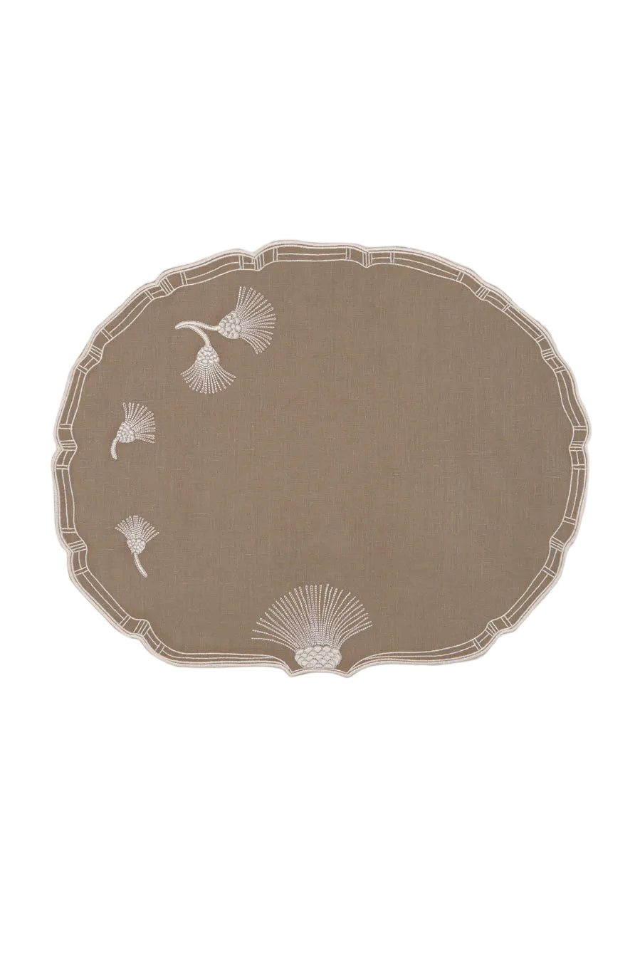 Nilo Linen Placemat in Moss