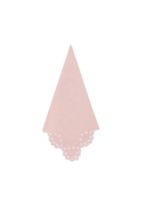 Bodoques Linen Napkin in Pink with White