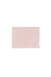 Bodoques Cocktail Napkins in Pink with White, Set of 6