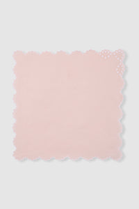 Bodoques Linen Napkin in Pink with White