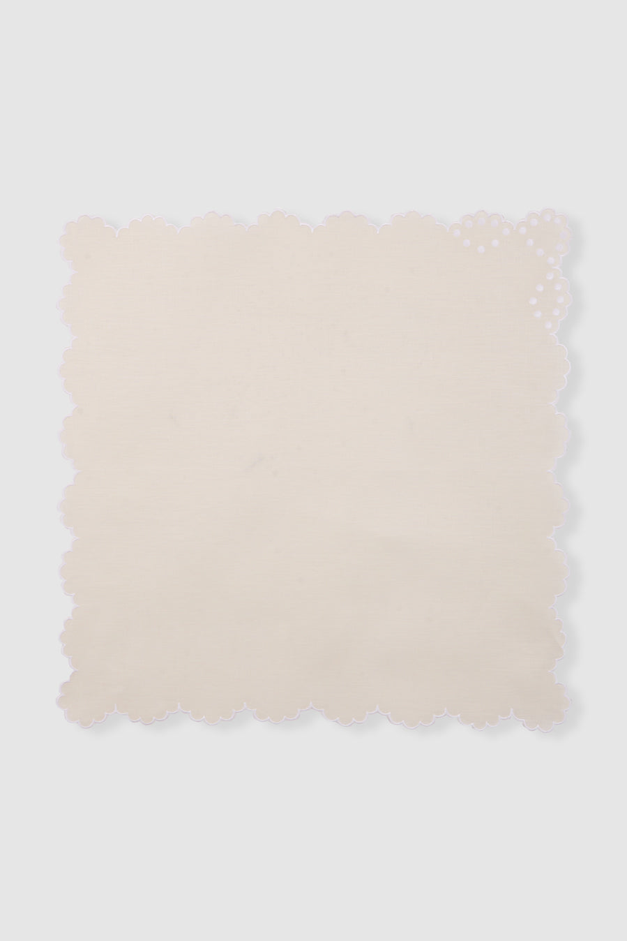 Bodoques Linen Napkin in Beige with White