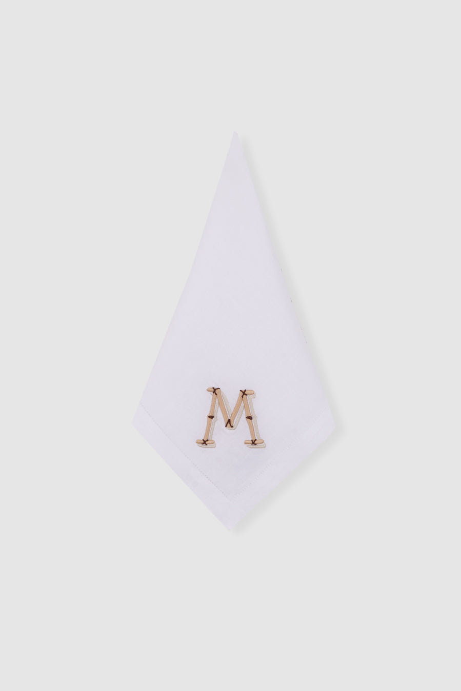 The Bamboo Monogram Napkin, Set of 4