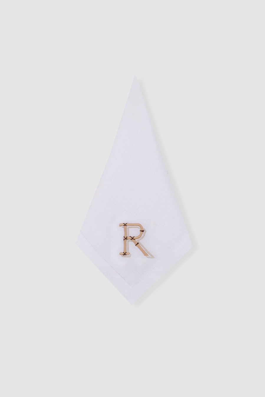 The Bamboo Monogram Napkin, Set of 4