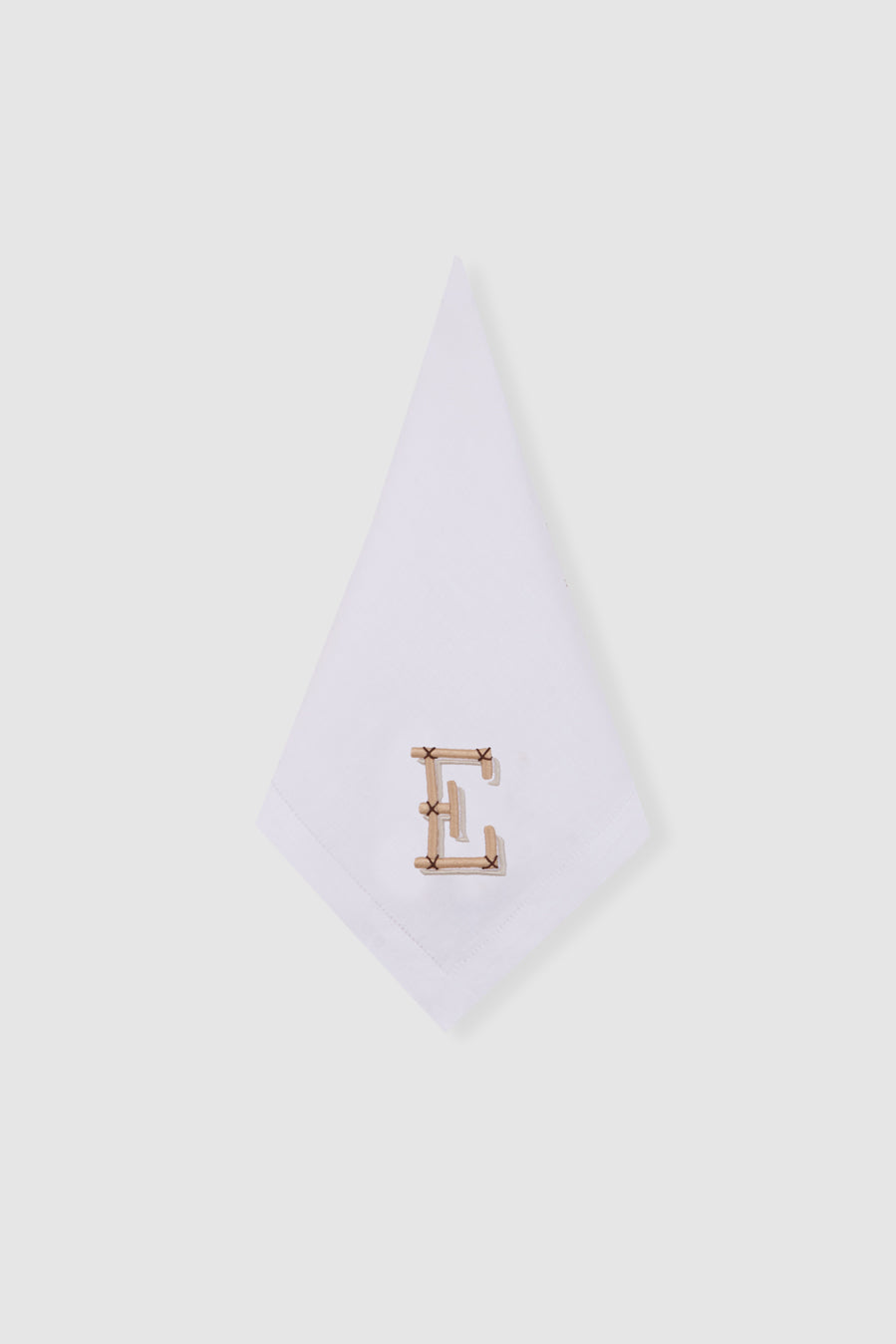 The Bamboo Monogram Napkin, Set of 4