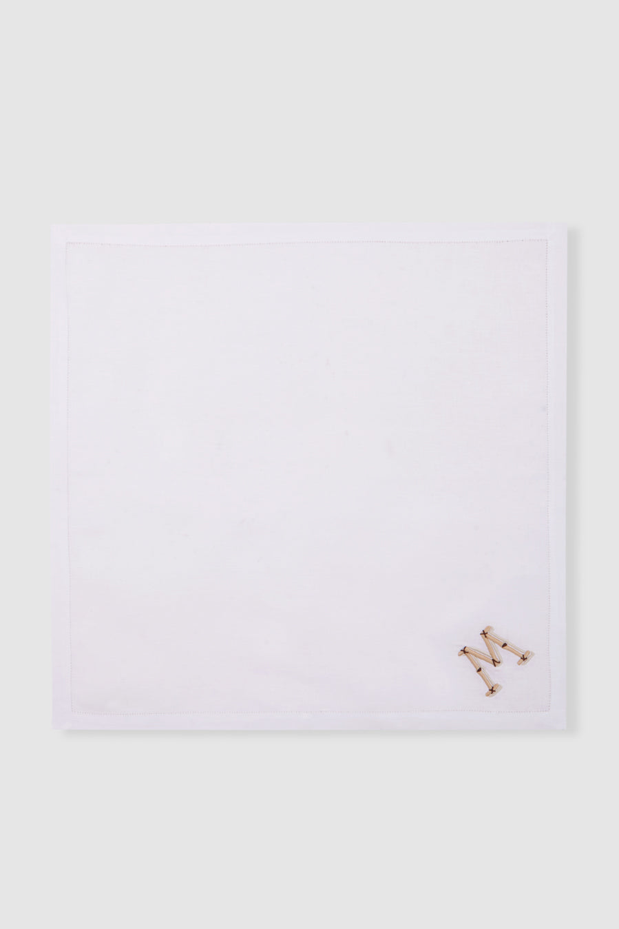 The Bamboo Monogram Napkin, Set of 4