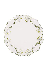 Spring Linen Placemat in Green