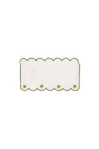 Spring Cocktail Napkins in Green, Set of 6