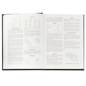Entertaining Book in Wine Pebble Grain Leather