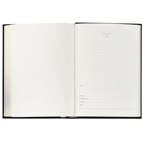 Entertaining Book in Wine Pebble Grain Leather