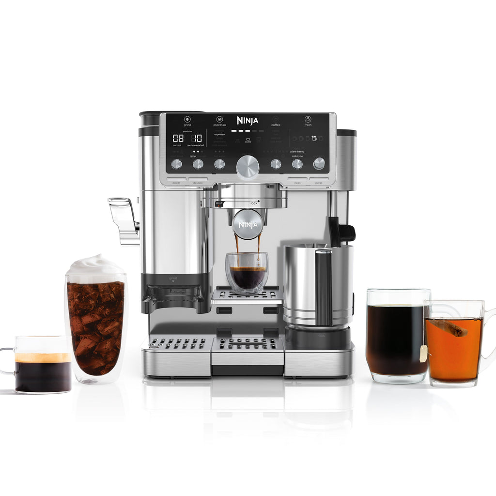 Ninja Luxe Cafe Pro 4-in-1 Espresso, Drip Coffee, Cold Brew, Hot Water Maker