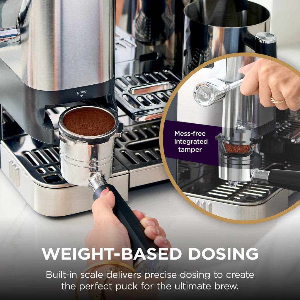 Ninja Luxe Cafe Pro 4-in-1 Espresso, Drip Coffee, Cold Brew, Hot Water Maker
