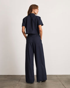 Evelyn Top in Classic Navy