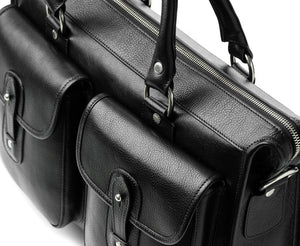 Examiner No. 5 | Vintage Black Leather