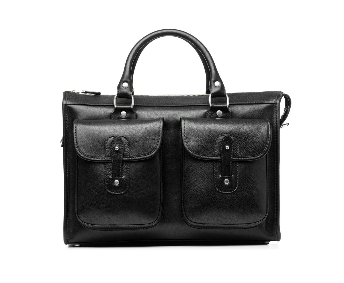 Examiner No. 5 | Vintage Black Leather