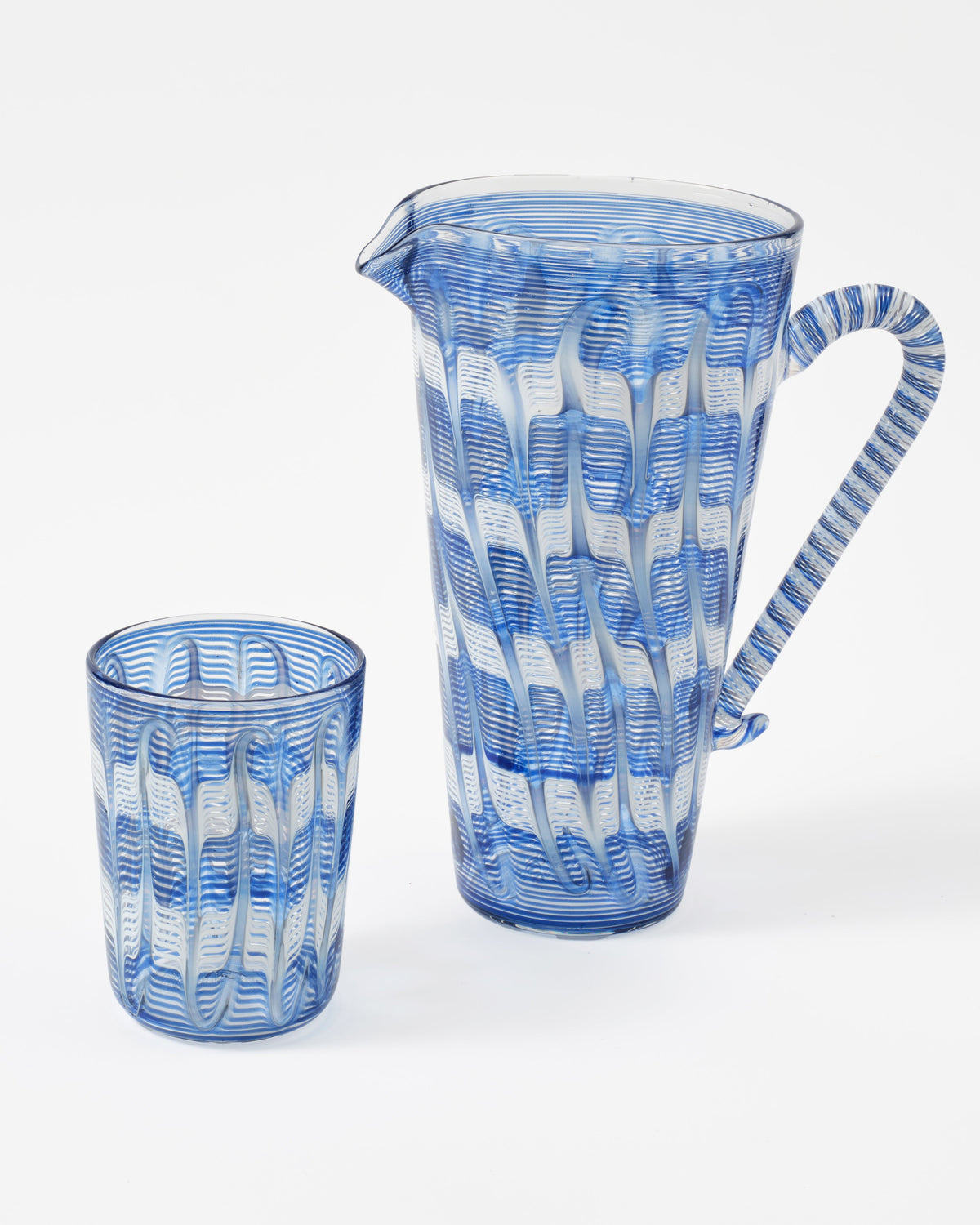 D'Ascoli Donatello Tumblers in Sapphire, Set of 6