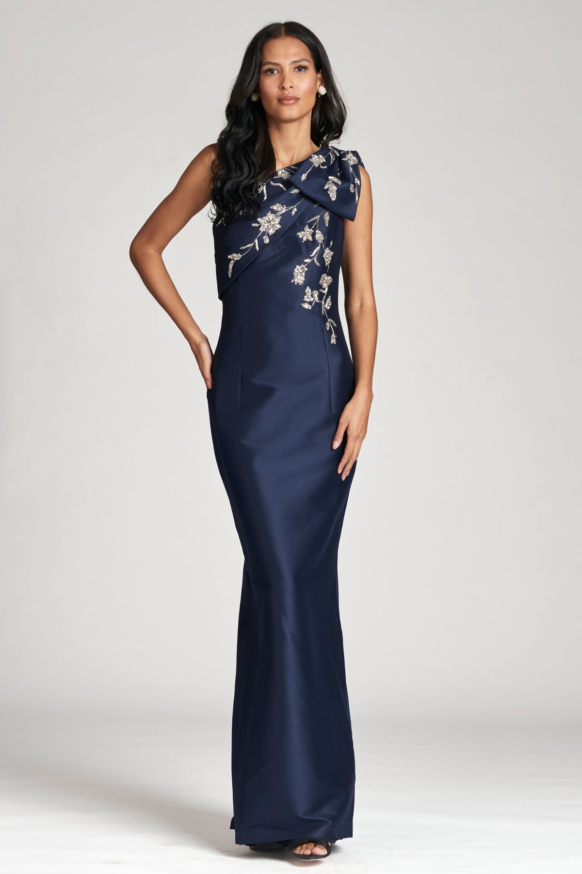 Embellished Olivia Gown Night Sky