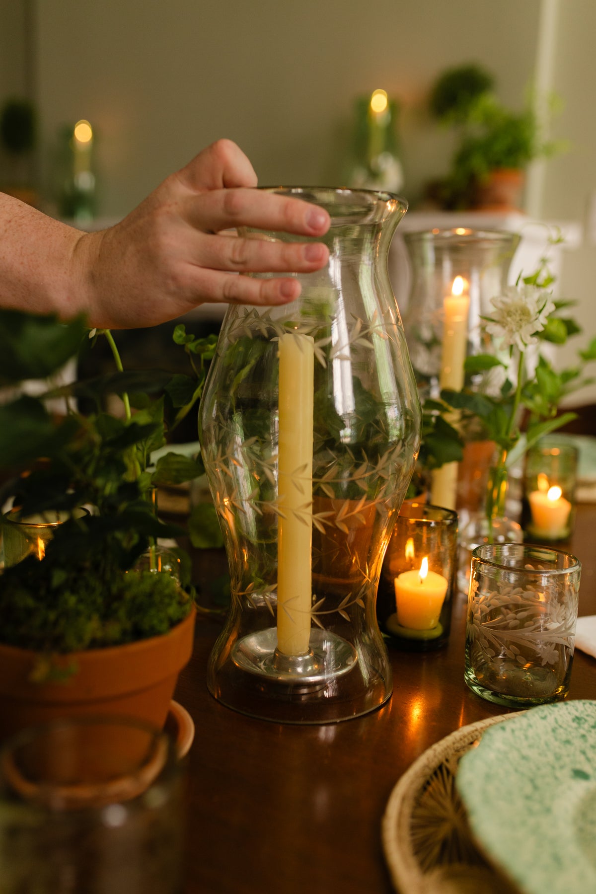 Hurricane in Clear Wave