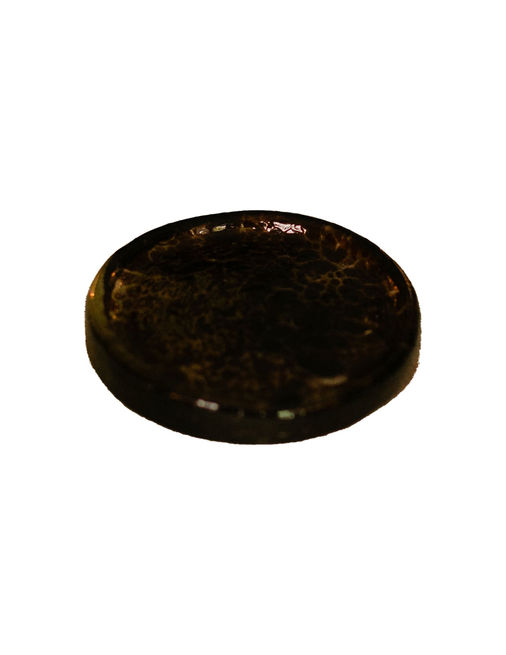 Glass Trivet in Olive