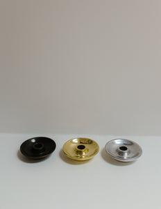 Taper Candle Holder in Solid Brass