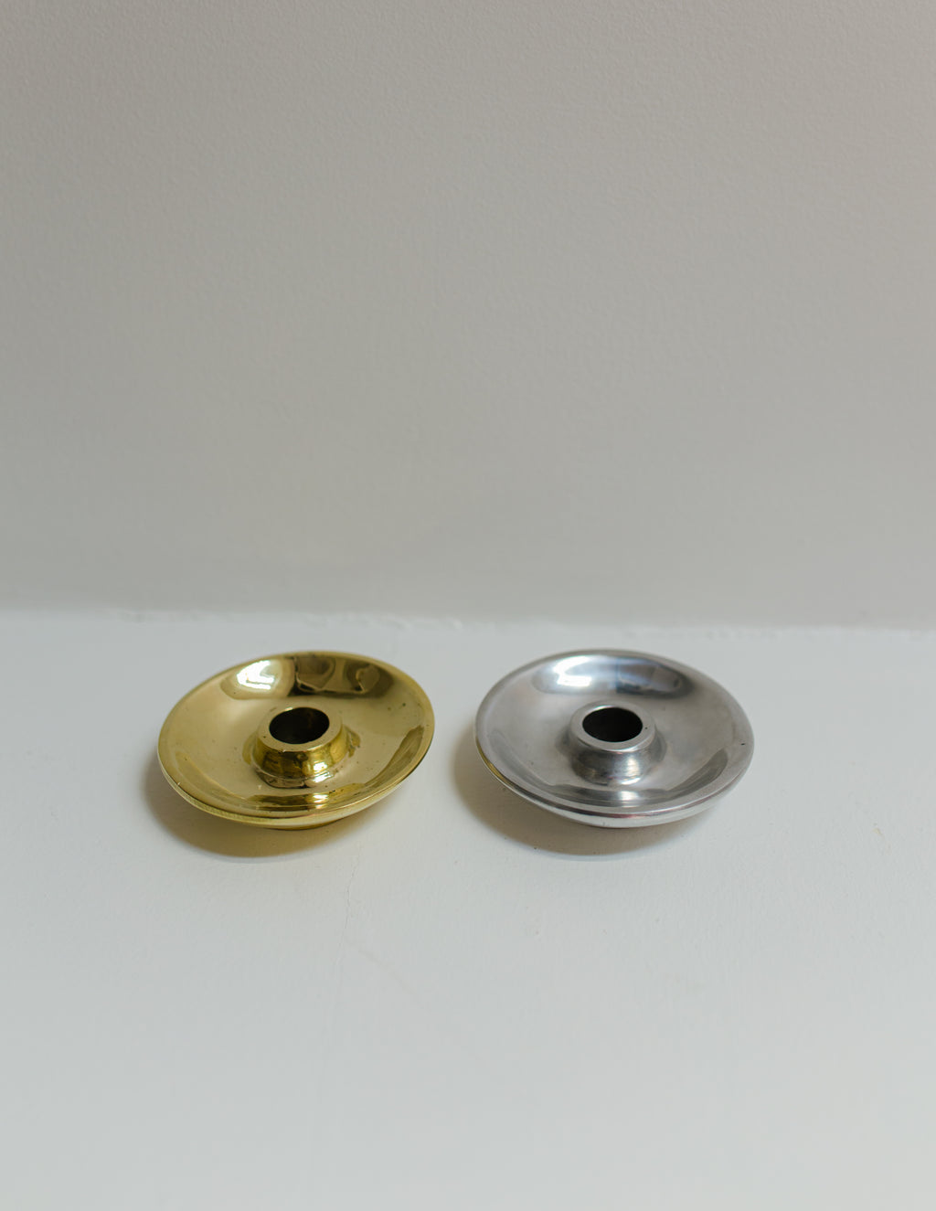 Taper Candle Holder in Solid Brass
