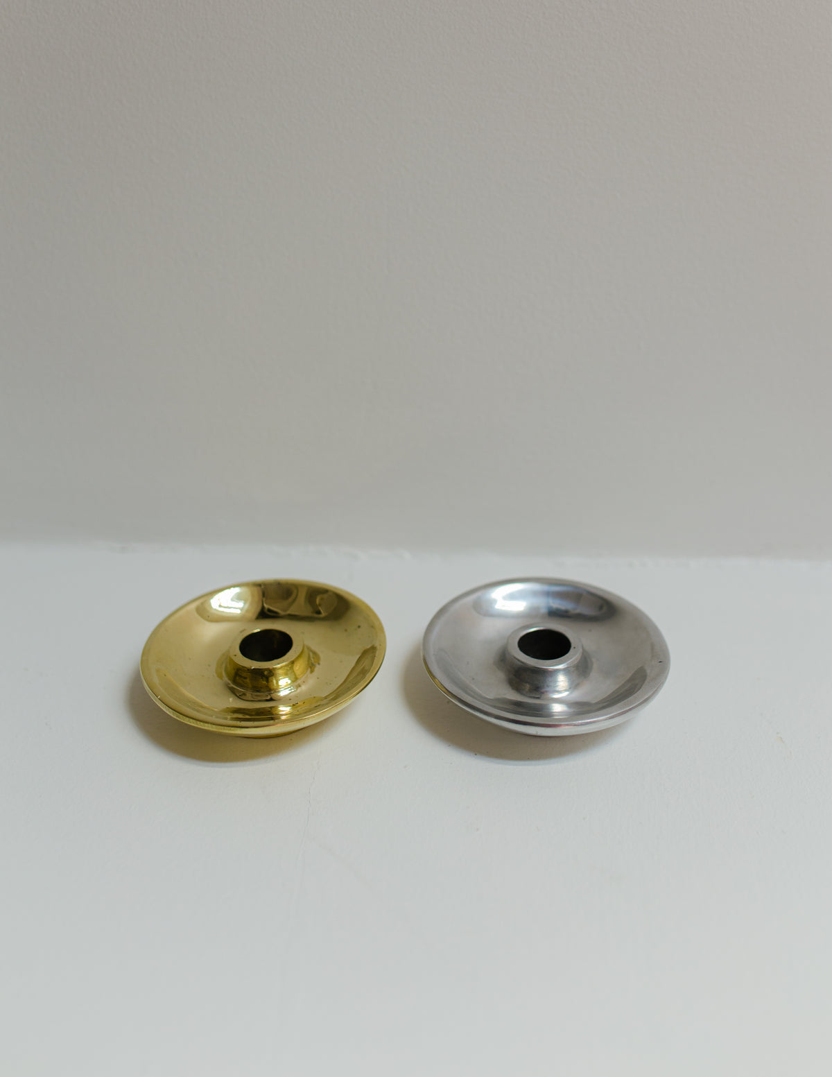 Taper Candle Holder in Solid Brass