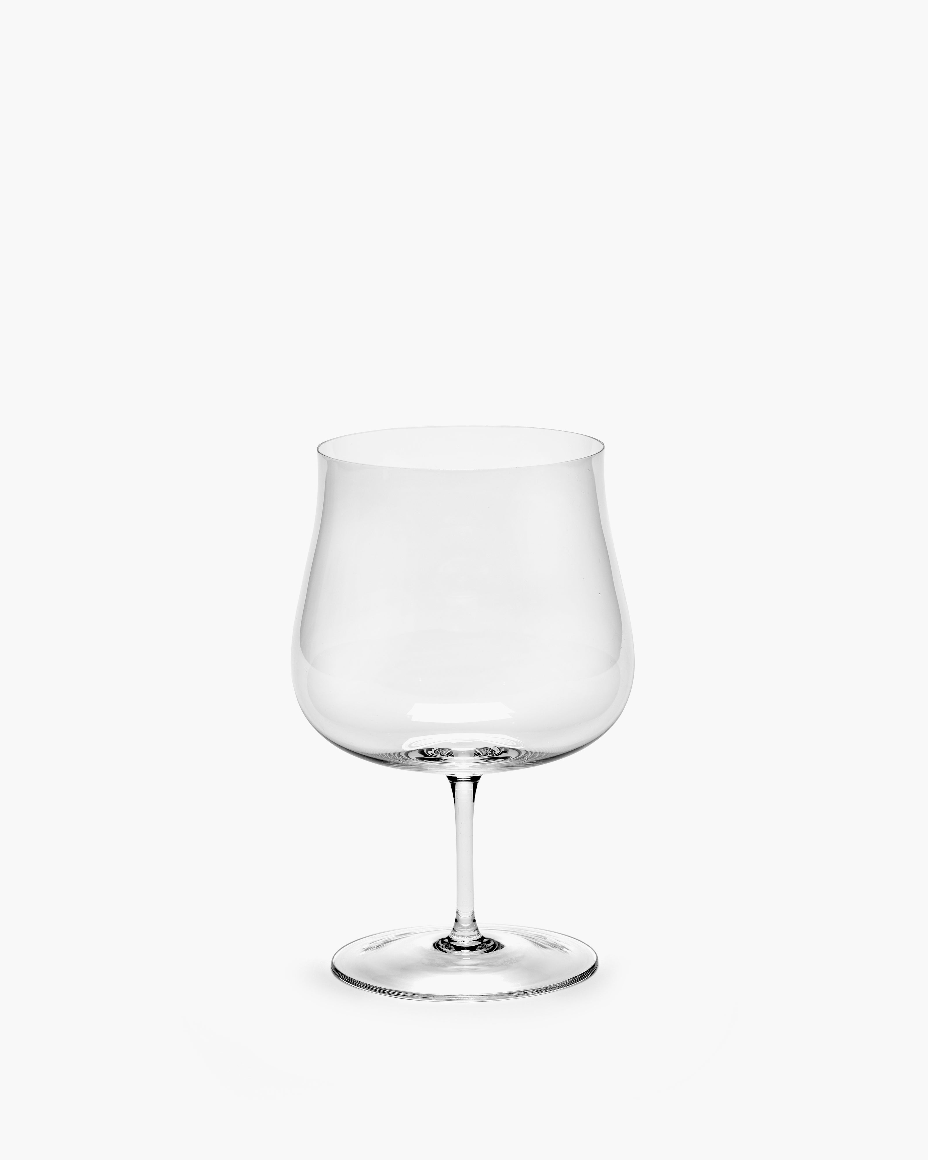 Bourgogne glass transparent Silhouette (Set of 8)
