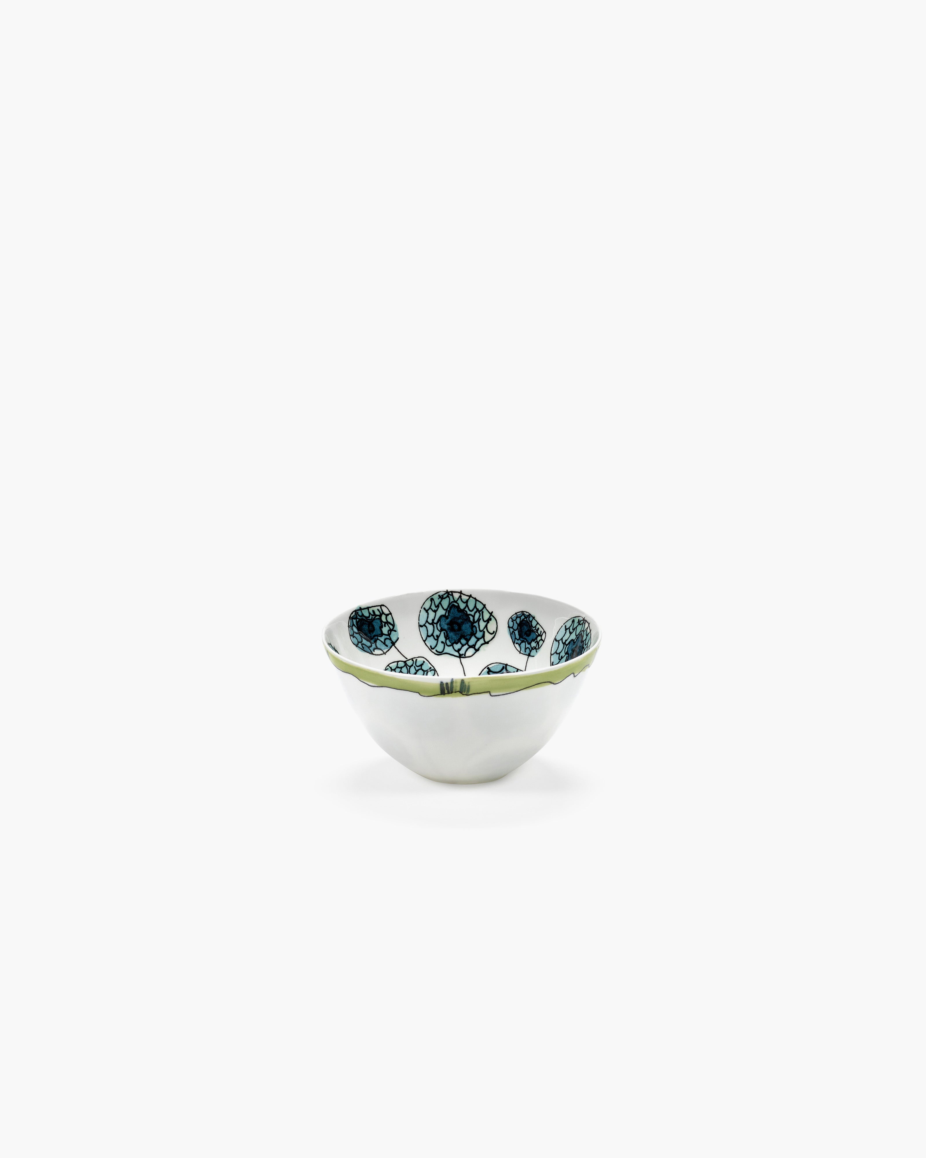 Bowl S Anemone vaniglia Midnight Flowers