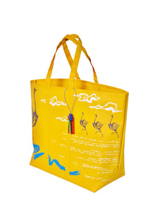 Flight of Fancy Carryall in Yellow
