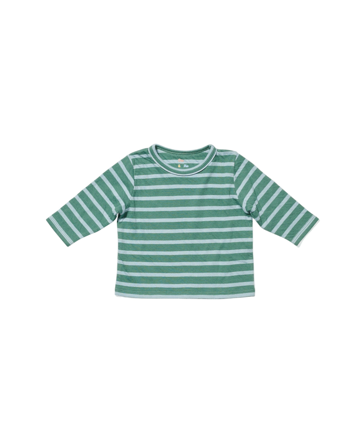Edward Baby T-Shirt in Forest Stripe