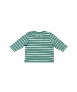 Edward Baby T-Shirt in Forest Stripe