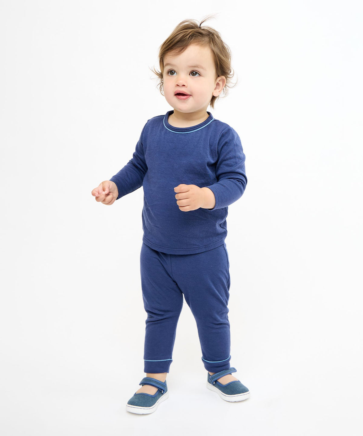 Edward Baby T-Shirt in Navy