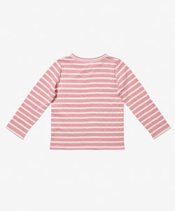 Edward T-Shirt in Rose Stripe