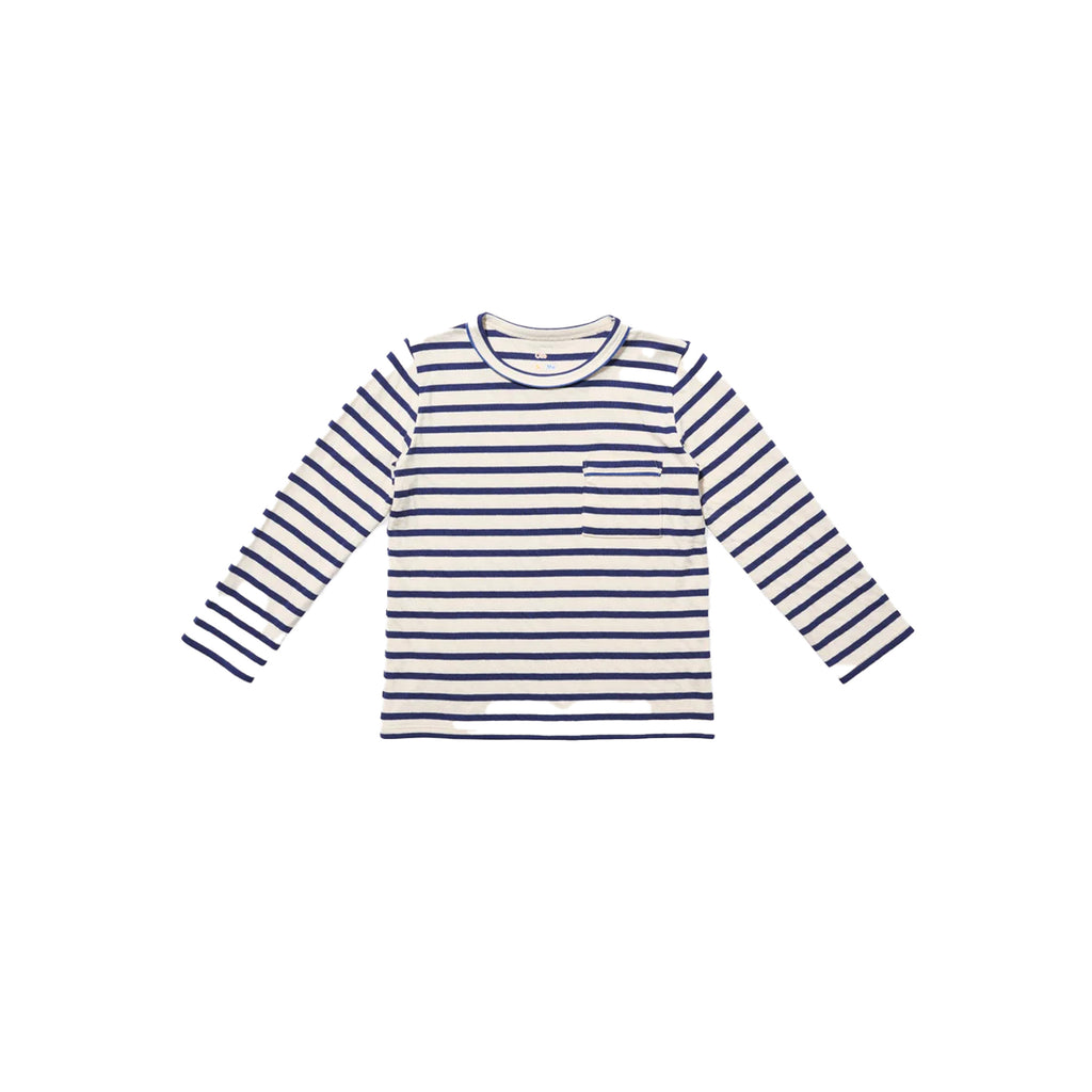 Edward T-Shirt in Navy Stripe