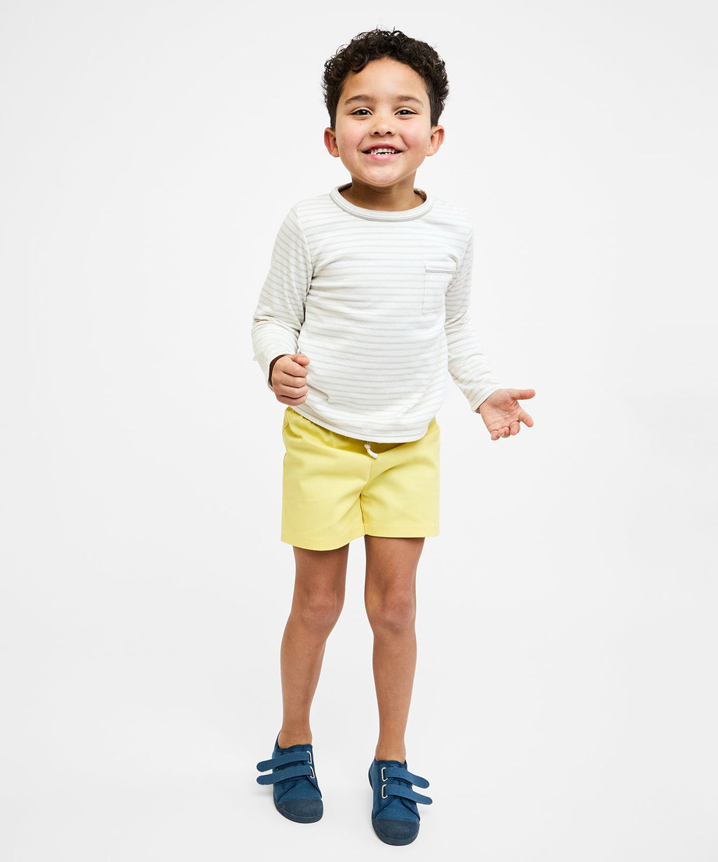 Edward T-Shirt in Cloud Mini Stripe