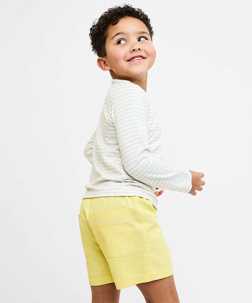 Edward T-Shirt in Cloud Mini Stripe