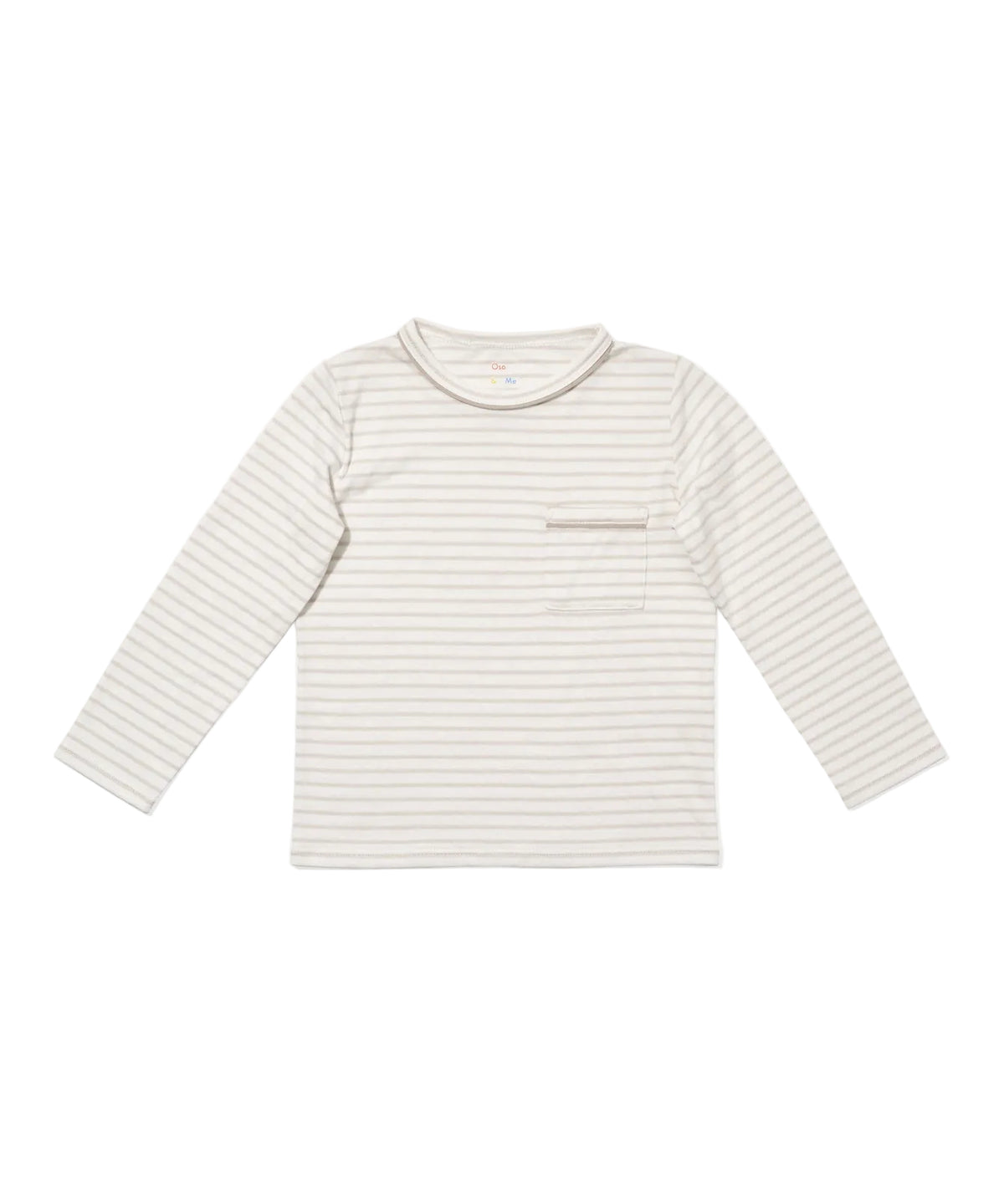 Edward T-Shirt in Cloud Mini Stripe