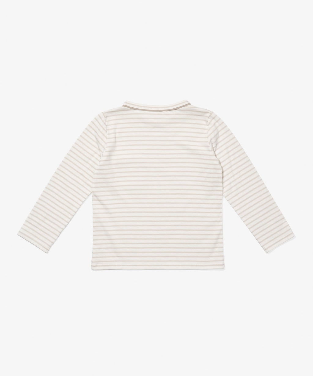 Edward T-Shirt in Cloud Mini Stripe