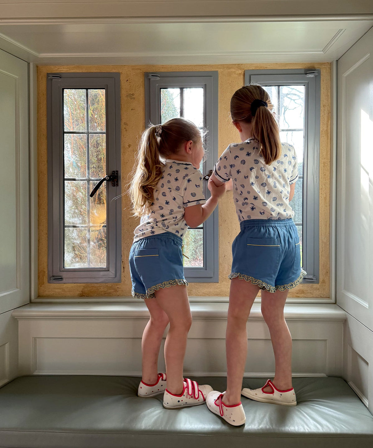 Eleanor Short in  French Blue